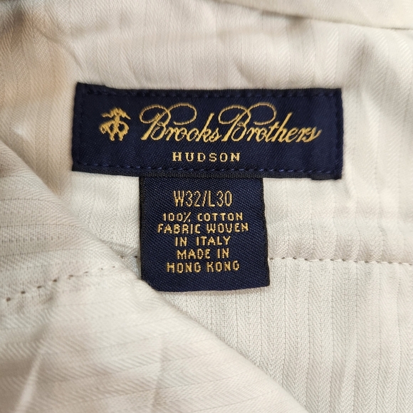 Vintage Brooks Brothers Hudson Corduroy Pants Mens 33x30 Tan Brown Strai… - Picture 6 of 13